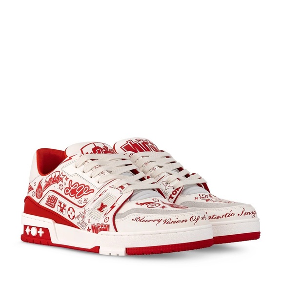Louis Vuitton Other - Louis Vuitton LV Trainer Graffiti Sneaker